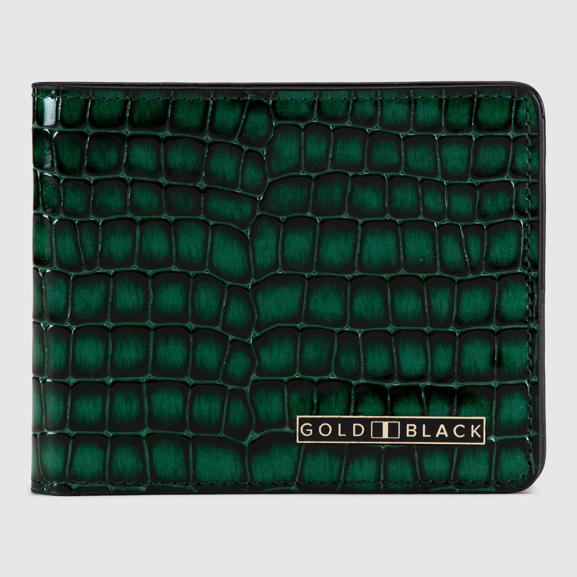 محفظة مطوية  (ميلانو) - اخضر